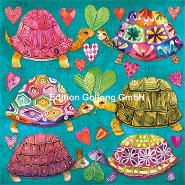 Postkarte Schildkrten